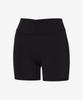 GRANDE LINE Compression Shirred 3.5-Length Short Leggings