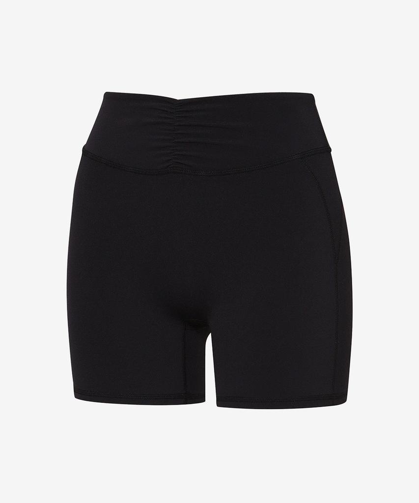 GRANDE LINE Compression Shirred 3.5-Length Short Leggings