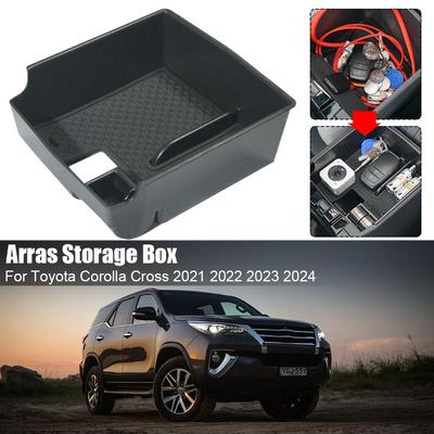 Car Armrest Box EVA Anti Slip Rubber Storage Box For Toyota Corolla Cross 2025 2025 2025 2025 Car Interior Tray