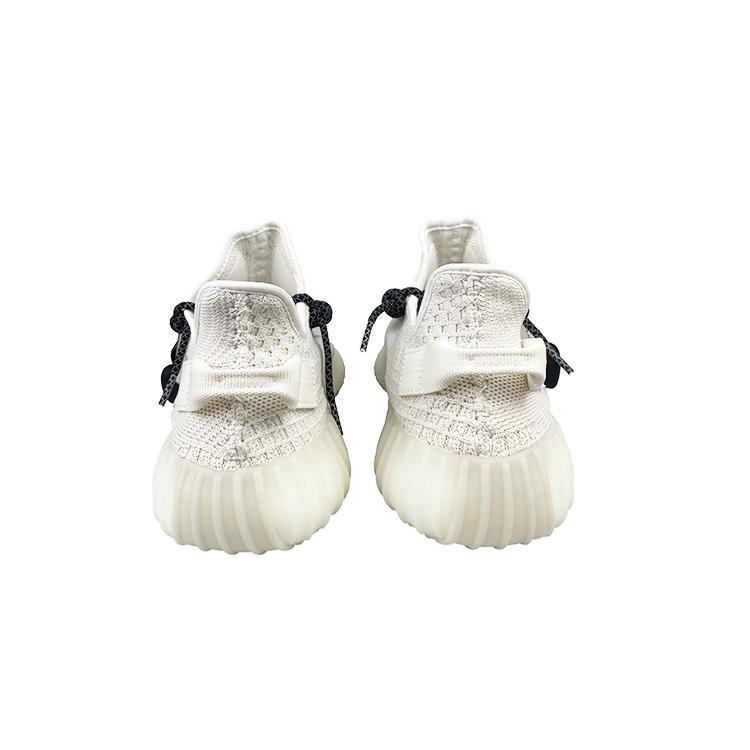 Adidas Originals Yeezy Boost 350 V2 Slip Resistant And Breathable Low top Casual Shoes Unisex White Blue HQ6316(Team478-)
