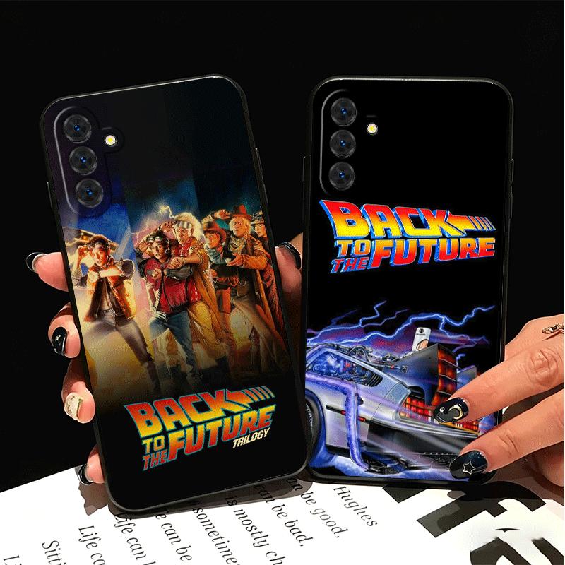 Back To The Future Soft Phone Case for Samsung A17 A37 A57 A16 A26 A36 A56 A15 A25 A35 A55 A14 A24 A34 A54 A13 A23 A33 A53 A52 A