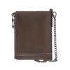 RFID Anti-theft Refreshing Men's Leather Wallet Wallet Retro Double Zipper Change Clip Short Wallet