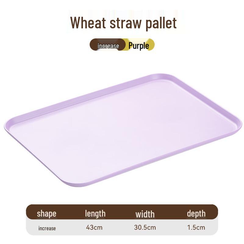 Ruhan Nordic Rectangular Plastic Serving Tray