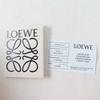 Pristine LOEWE hat Anagram leather patch black Lamb leather Women Used