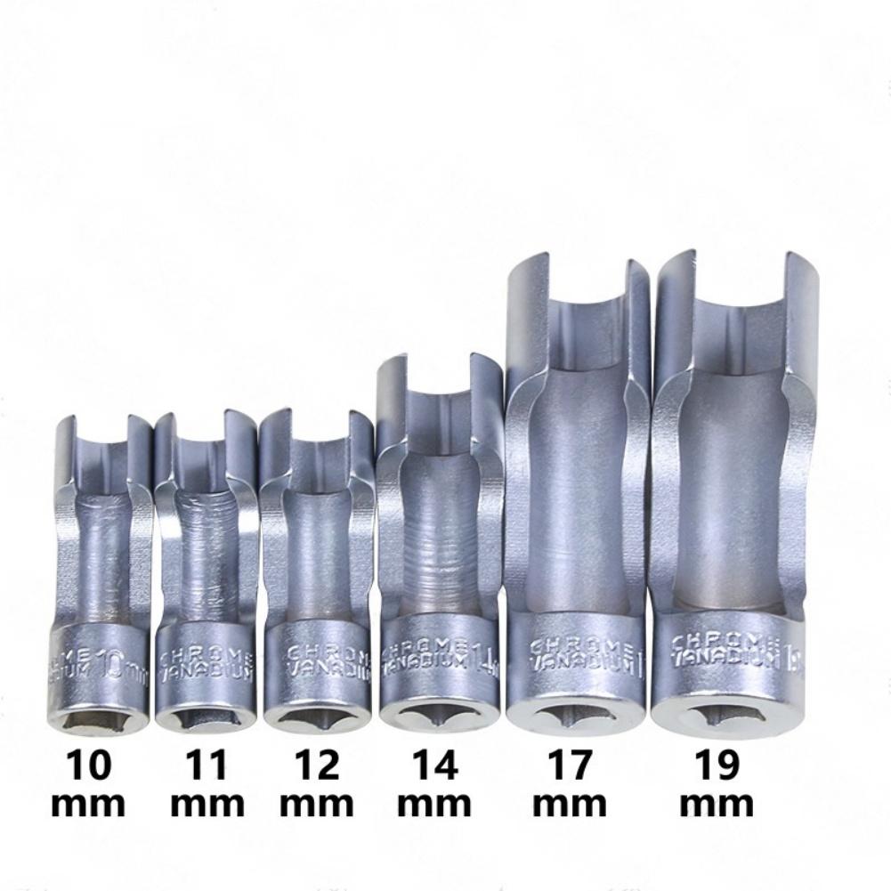 

For Oil Pipes Auto Wrench Set Open End Wrench Set 10 11 12 14 17 19mm Secure Grip For Oil Pipes Compact Size For Storage China Mainland