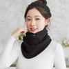 Plush And Thick Scarf Double Buckle Men And Women Cycling Outdoor Cold And Windproof Multifunctional All- Neck Scarf