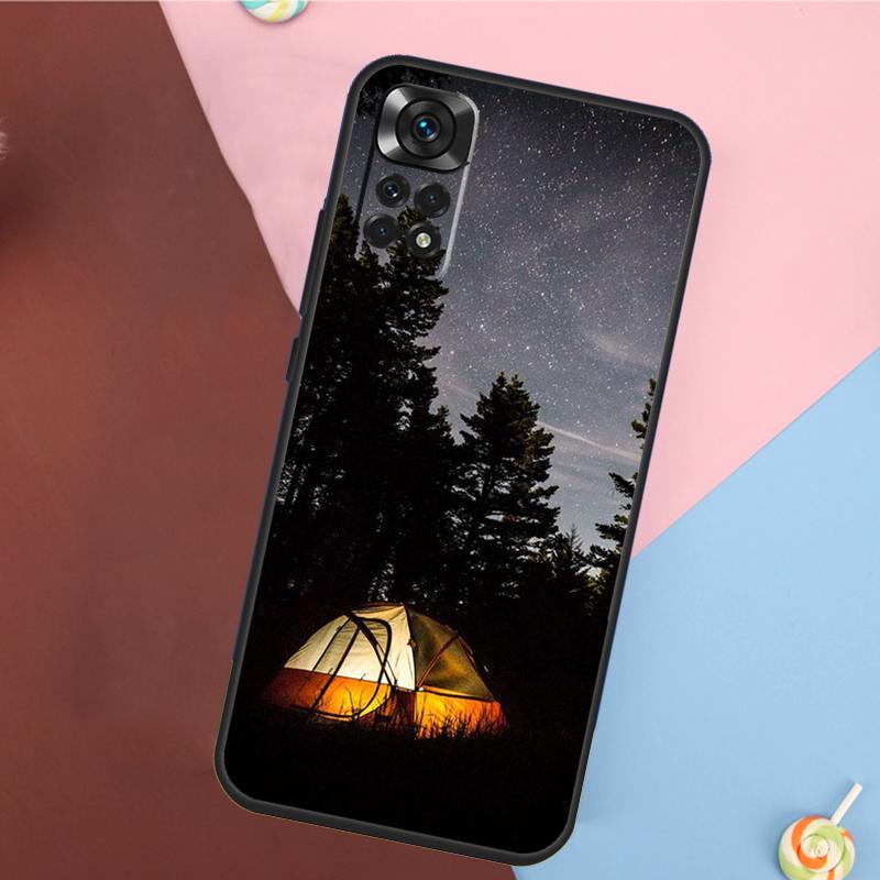 Camping Nature Mountain Cover For Xiaomi Redmi Note 13 14 Pro 12 11 9 10 9S 10S 11S 12S Redmi 14C 10C 12C 13C Case