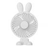 USB Plug-In Small Portable Dormitory Desk Fan - Low Noise