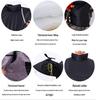 Motorcycle Windshield Plush Knee Pads & Windproof Quilt (Crotch Beam, Thickened, Waterproof, Warm)