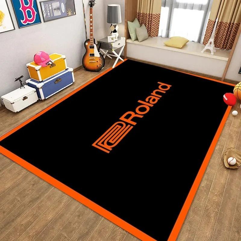Exquisite Roland Carpet Soundproof Drum Rugs Blanket Bass Drums Snare Electronic Jazz Musical Floor Mat Vintage Sound Absorbing