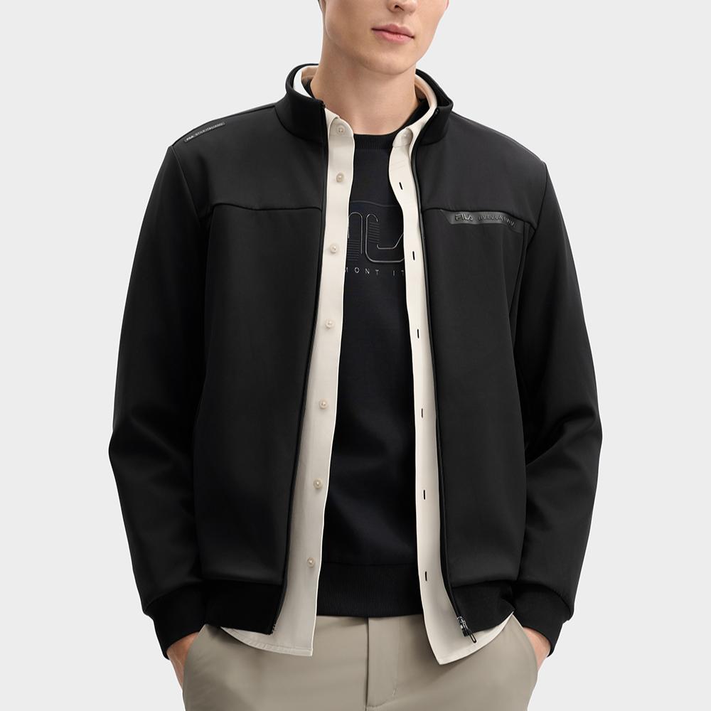 New FILA Jackets Men's Jet Black F11M513503FBK
