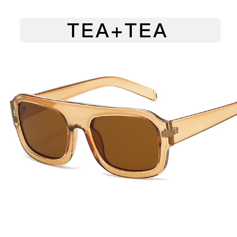 Big frame toad sunglasses women, fashion European and American pilots ins retro sunglasses outdoor sunshade sunglasses tide