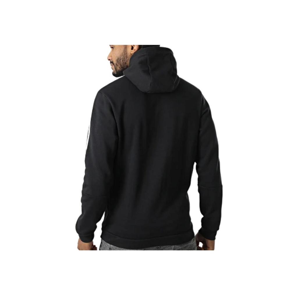 adidas Ss23 Solid Color Logo Print Hoodie Men Hoodies Black GM7341-BLACK