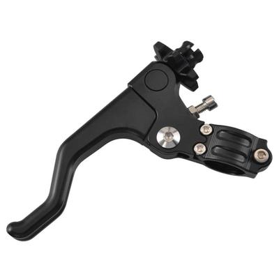 Motorhead Clutch Universal Brake Motorcycle Handlebar Short Replacement Lever, Lever, Aluminum, Black,