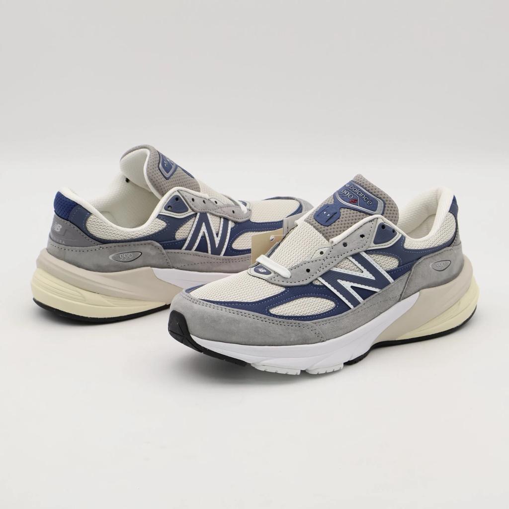 U990TC6 New Balance 990V6 Gray Navy Light Gray Made In USA