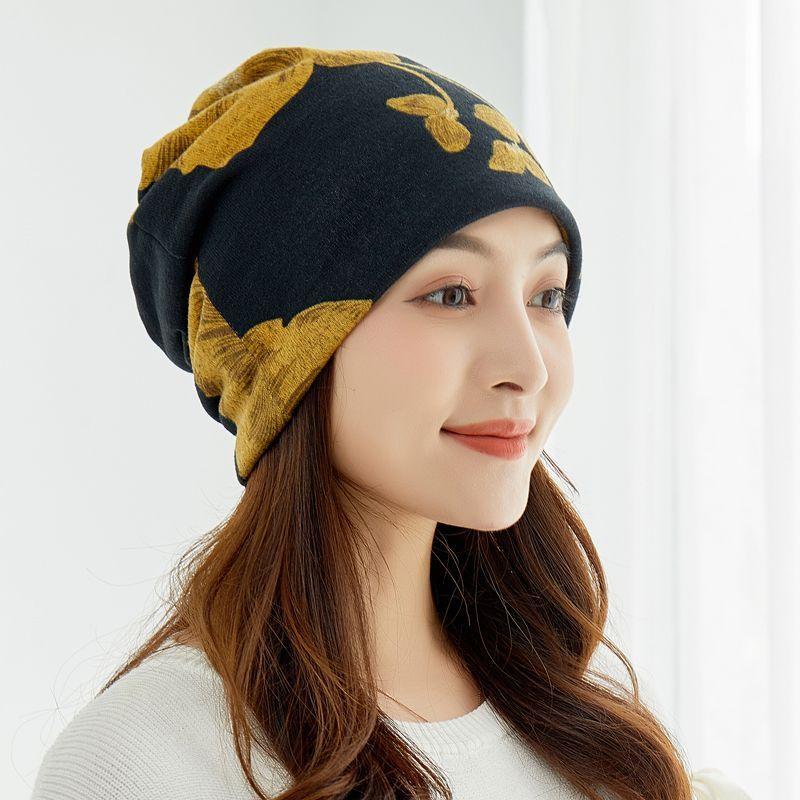 Fashion Double Head Cap Bib Twist Cap Multi-Functional Printed Scarf Cover Cap Neck Cap Face Mask Headscarf Cap C081