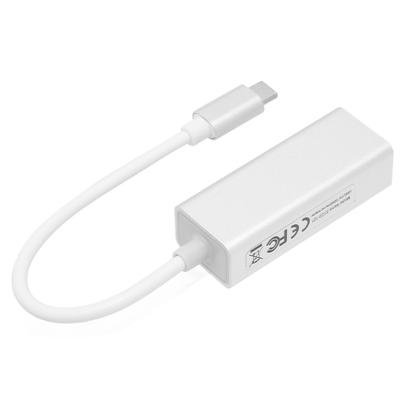 Type C To RJ45 Adapter 100M 1000M Drive Free Hot Plug Aluminum Alloy Wired USB C To Ethernet Adapter for Computer