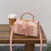 New Fashion Light Luxury Women's Handbags Contrasting Color Commuter Ladies Pillow Bag Casual Simple Shoulder Oblique Span Bags for Wife Birthday Gift