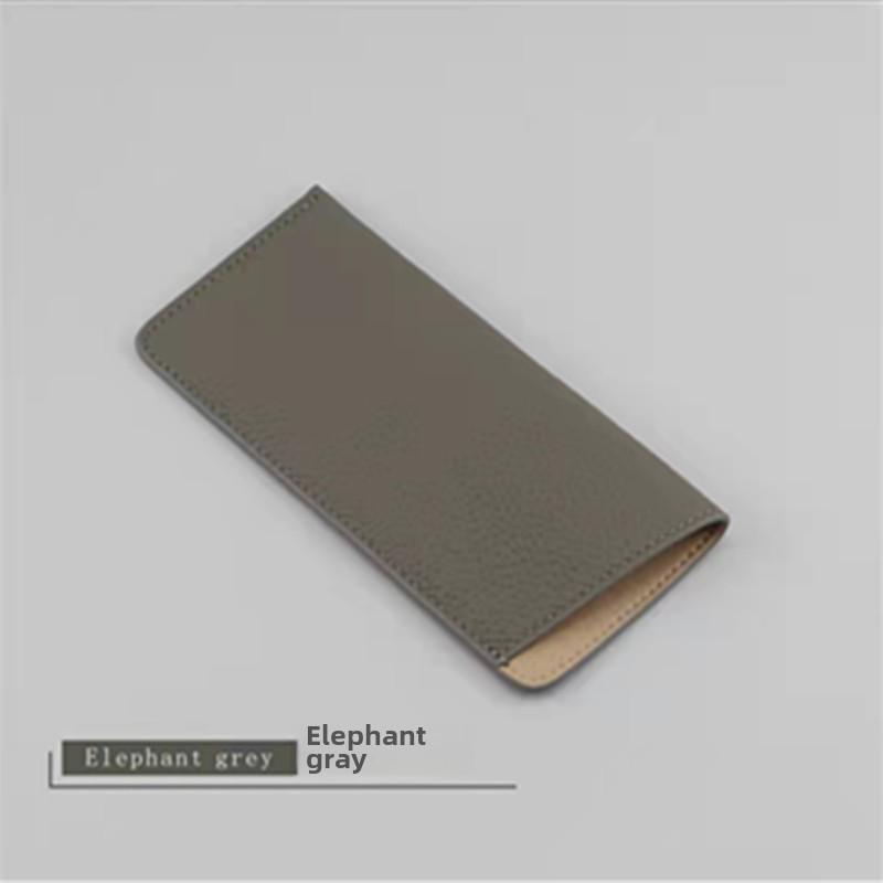 Schutzhülle aus Leder für Brillen: Unisex PU Aufbewahrungsbeutel für Sonnenbrillen und Kurzsichtigkeitsbrillen