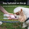 Pet Water Cup, Travel Water Dispenser, Dog Water and Food Cup, Convenient Pet Water Bottle Supplies