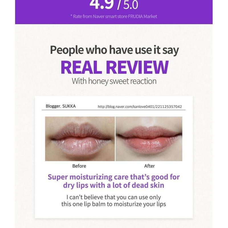 Frudia Blaubeer Feuchtigkeitsspendender Honig Lippenbalsam