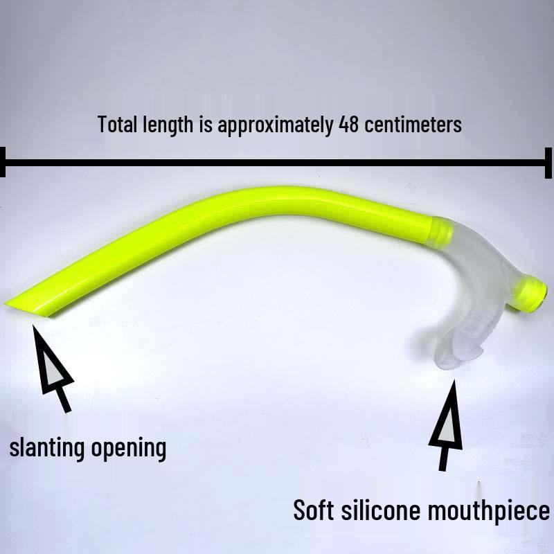 Yingfa Universell Halvtor Snorkel med Mjuk Silikonmunstycke för Frisim - Kompatibel för Vuxen & Barn