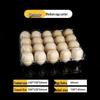 Yuduo Thickened Transparent Plastic Egg Trays
