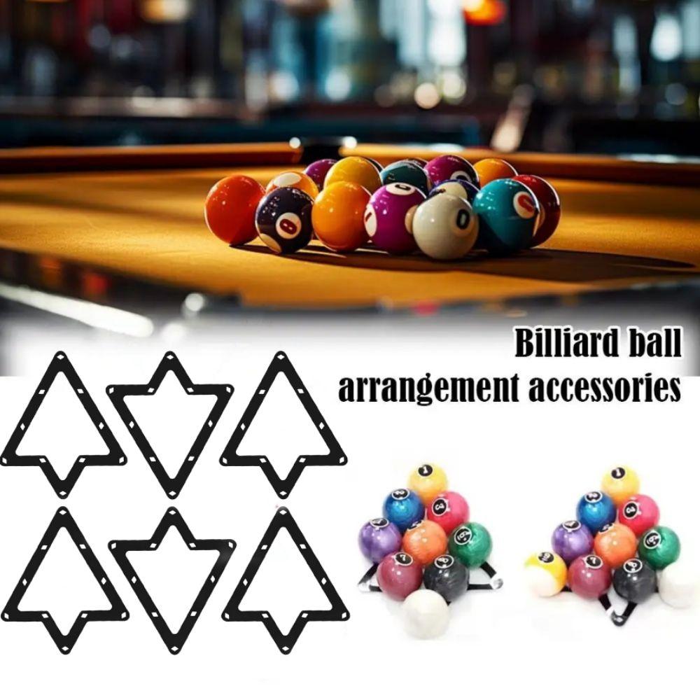 Reusable Billiard Table Magic Sticker 9/10 Ball Billiard Rack Sheet International Competitions