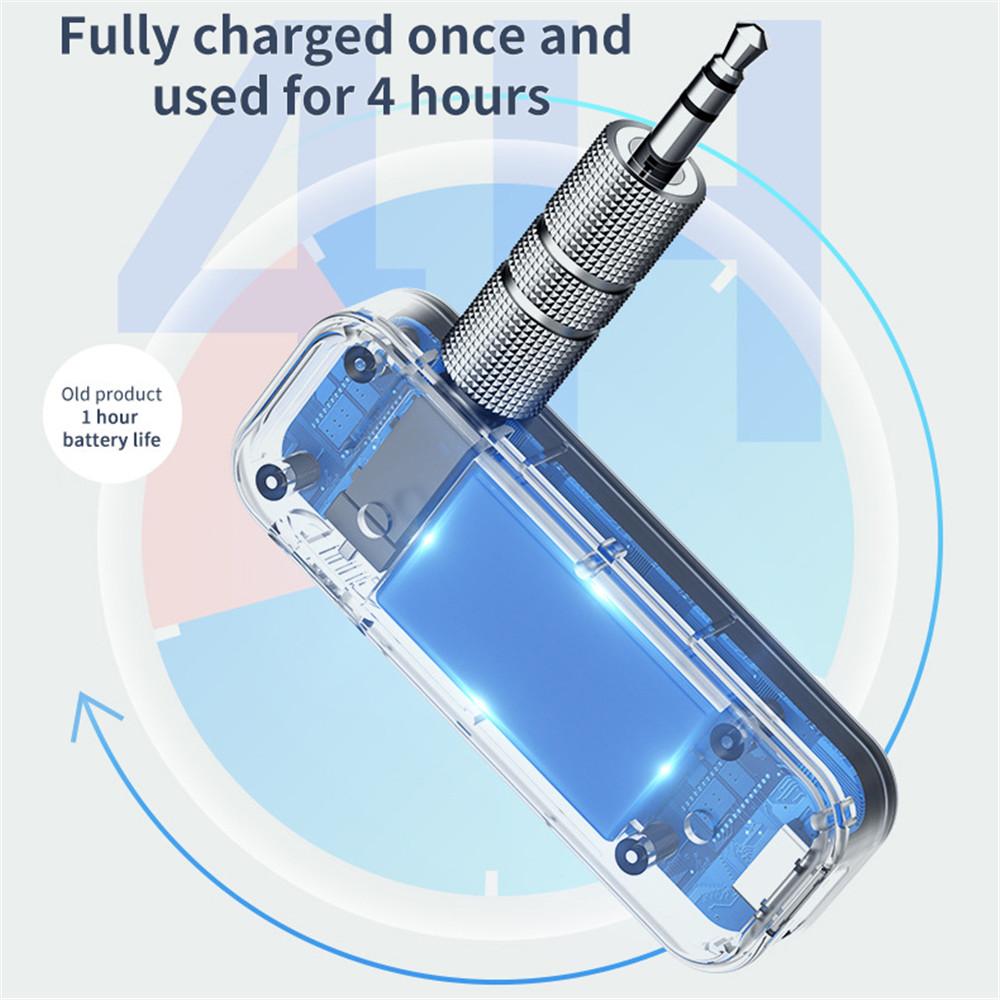 2 In 1 Bluetooth Transmitter Receiver Wireless Audio 3.5mm Aux Adapter Stereo Ack For Car Music Audio Aux Reciever Handsfree
