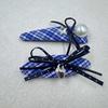 Korean Plaid Ribbon Duckbill Hair Clip for Children - Exquisite Hair Accessory