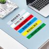 KAKASHI Compatible Casio Nameland Tape 12mm Transparent White Red Yellow Blue Green with Black Text Set CASIO Nameland Cartridge Label Printer Tape