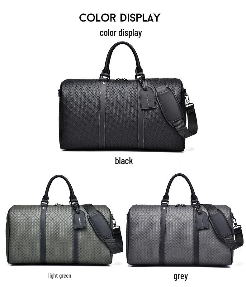 CateiKarrui Men's Large Capacity Business Travel Handbag