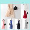 Elegant Women Summer Yarn Splicing Dress Sleeveless Boho Beach Sundress Casual Wear