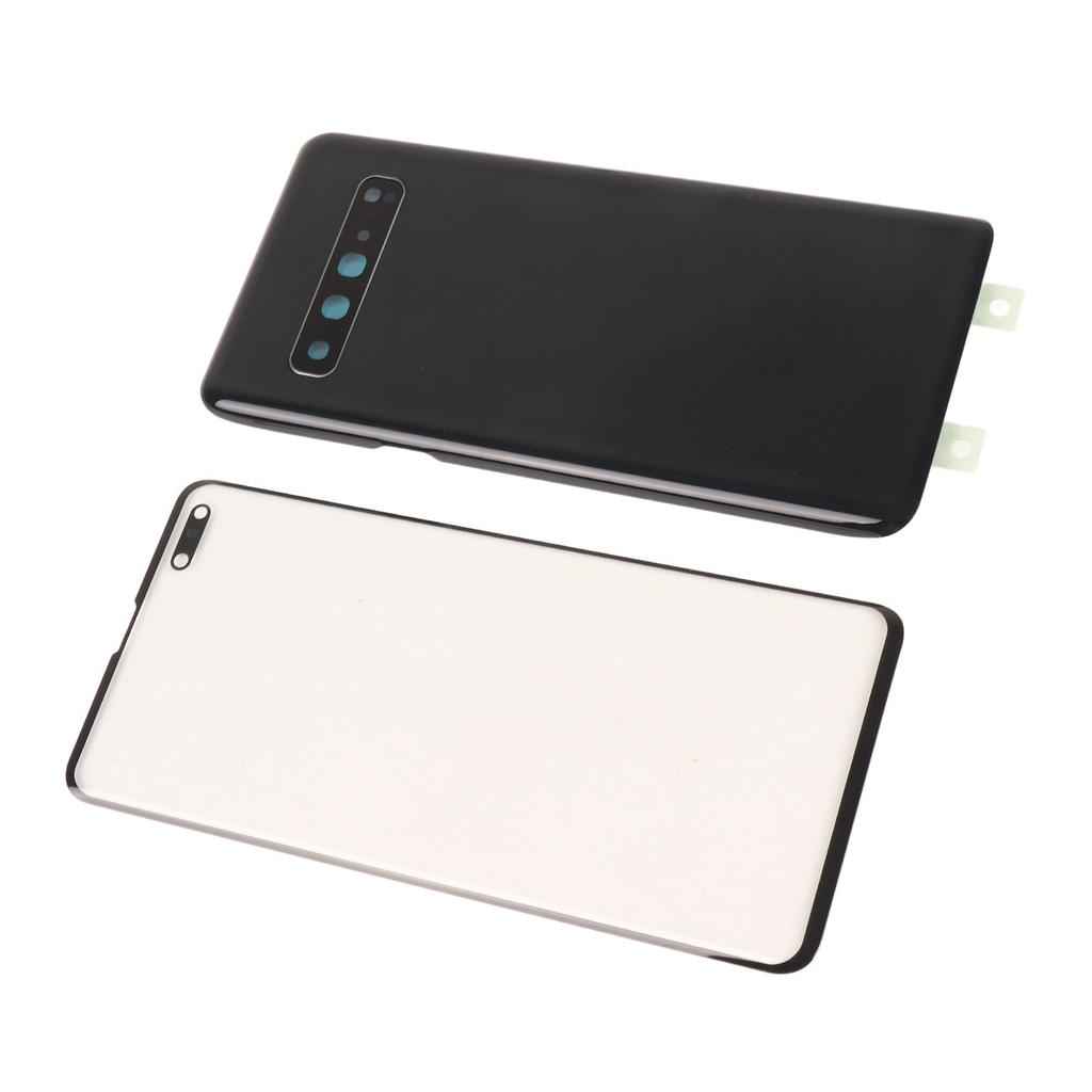 Back Glass Replacement and Front Outer Lens Glass Screen with Camera Lens Tape Parts Repair Tools for Galaxy S10 5G