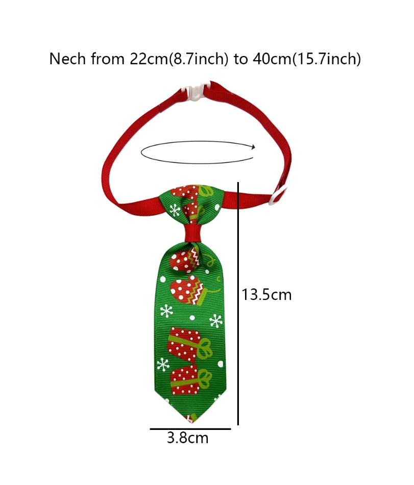 50pcs Xmas Dog Accessories Christmas Pet Dog Tie Collar Small Dog Cat Puppy Neckties Bowtie Holiday Pet Dog Grooming items