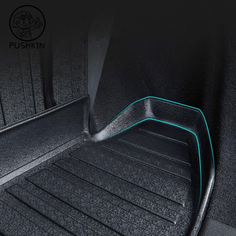 For CHERY TIGGO 8 Pro 2023 2024 2025 Car TPE Rear Trunk Mat Waterproof Storage Pad Anti-Slip Easy Clean Car Accessorie