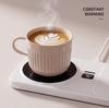 Multi-Functional Constant Temperature Warming Coaster for Coffee with 2-in-1 Wireless Charging Pad for Phone  Earphones Heated Beverage Warmer Desk