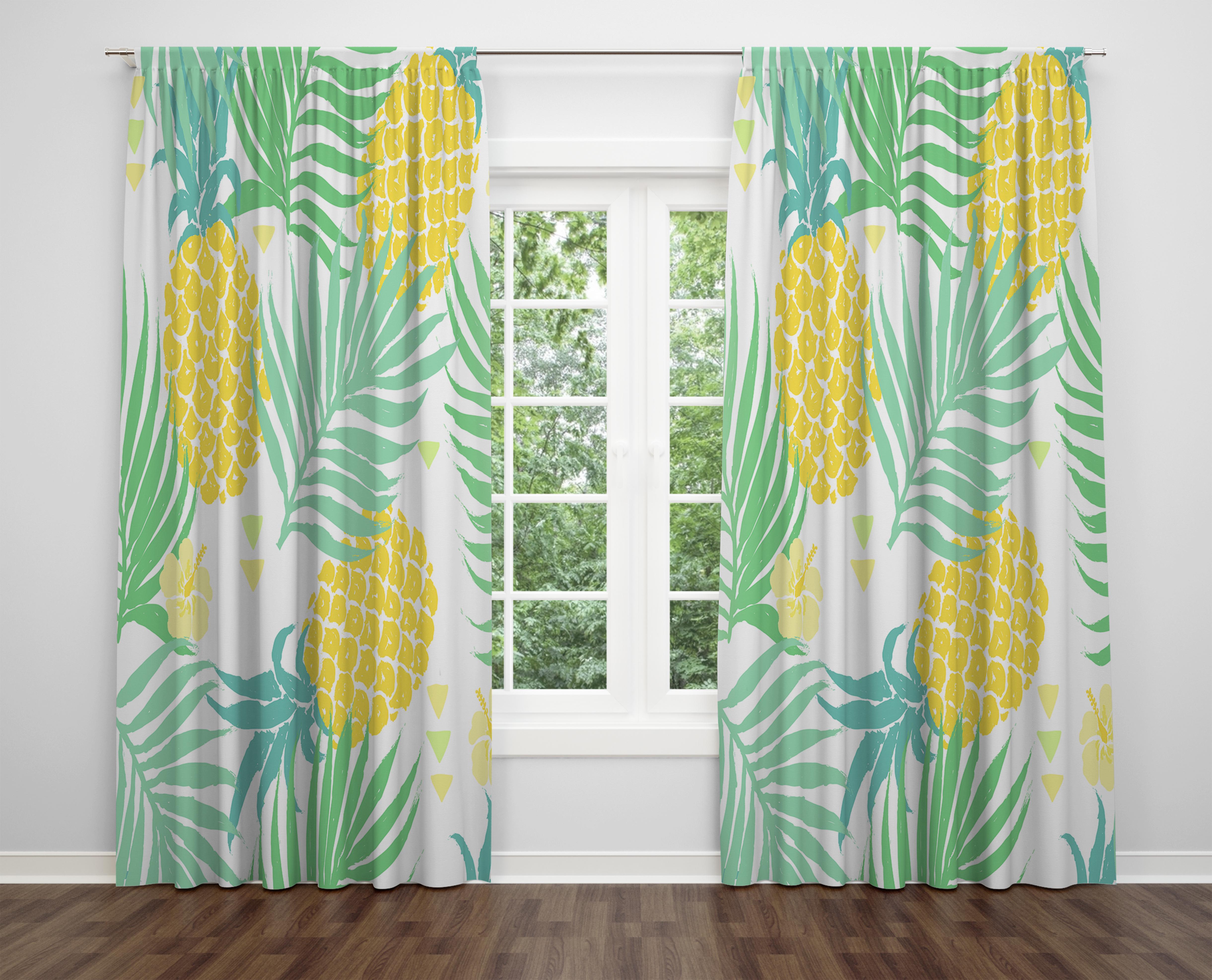 

Декоративний дизайн, високоякісна бавовняна тканина, ви можете вибрати одну або подвійну фіранку з крила 1 piece різнокольоровий