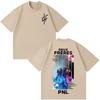 French Rapper PNL Le Monde Chico Album Graphic Tshirt Men Women Fashion Hip Hop Tshirt Short Sleeve  Cotton Casual T Shirts