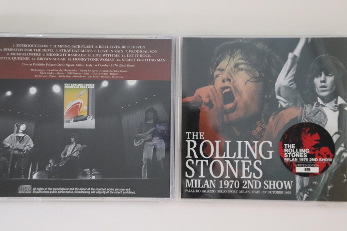 

CD ROLLING STONES - Milan 1970 2nd Show NONEPROMO NOT ON LABEL Non Japan Rock Used