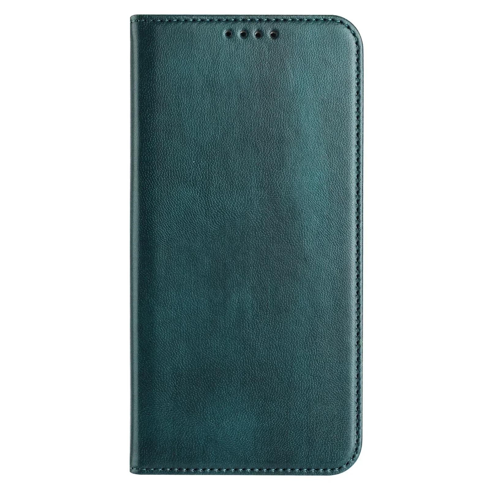 

Флип-кожаный чехол для Motorola Moto G Stylus Play Power Pure 2022 2023 2024 2025 4G 5G Магнитный чехол-книжка для карточек G Pure (2021) зелёный