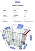 Large Capacity 340L Shopping Trolley Hand Truck