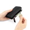 Three-fold Leather Wallet Women's RFID Anti-theft Swipe Bag 10-slot Cowhide Cash Card Holder