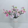 4 Magnolien Künstliche Blumen Chinesischer Stil Künstliche Blumen Dekoration Wohnzimmer Tisch Blumengesteck Dekoration