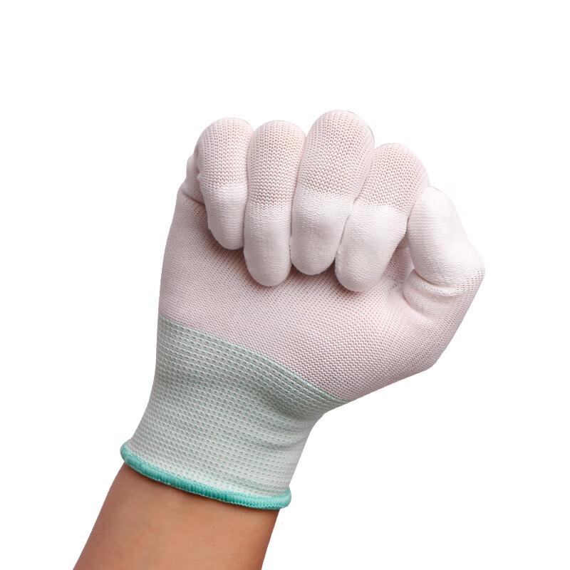 JINGRUIXIANG Anti-static PU Coated Finger Work Gloves