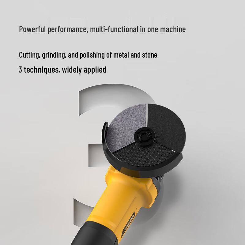 Deli 760W Angle Grinder Kit CN plug (adapter included)