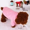 Solid Color Dog Hoodie - Thick Autumn/Winter Style