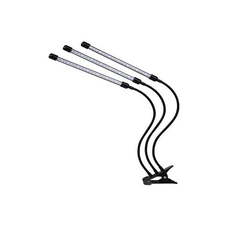 Dimmable Full Spectrum LED Grow Light with Timer and Clip for Succulents and Sunlight Imitation