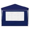 Pop Up Party Tent 288 X 288 X 245 Cm Blue Oxford Fabric