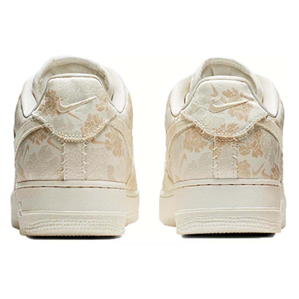 New Nike Air Force 1 Low Satin Floral Pale Ivory AT4144-100